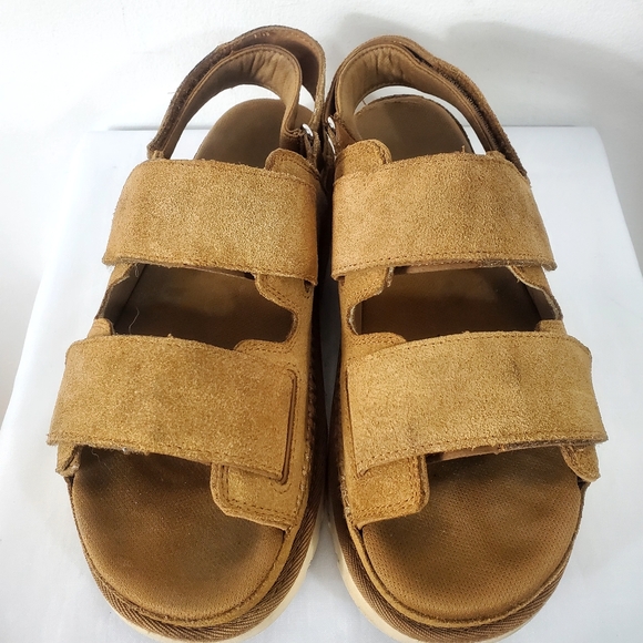UGG Goldenstar Slingback in Chestnut Sandals Size 10 - Picture 7 of 15